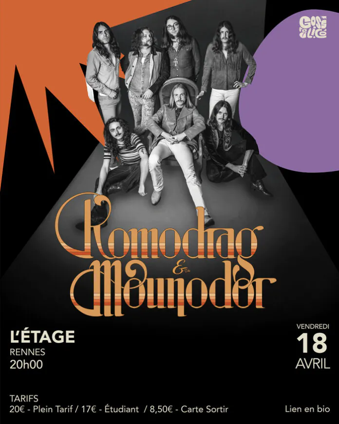 Komodrag & The Mounodor + Djiin le 18 avril 2025 à L'Étage L'Étage Rennes