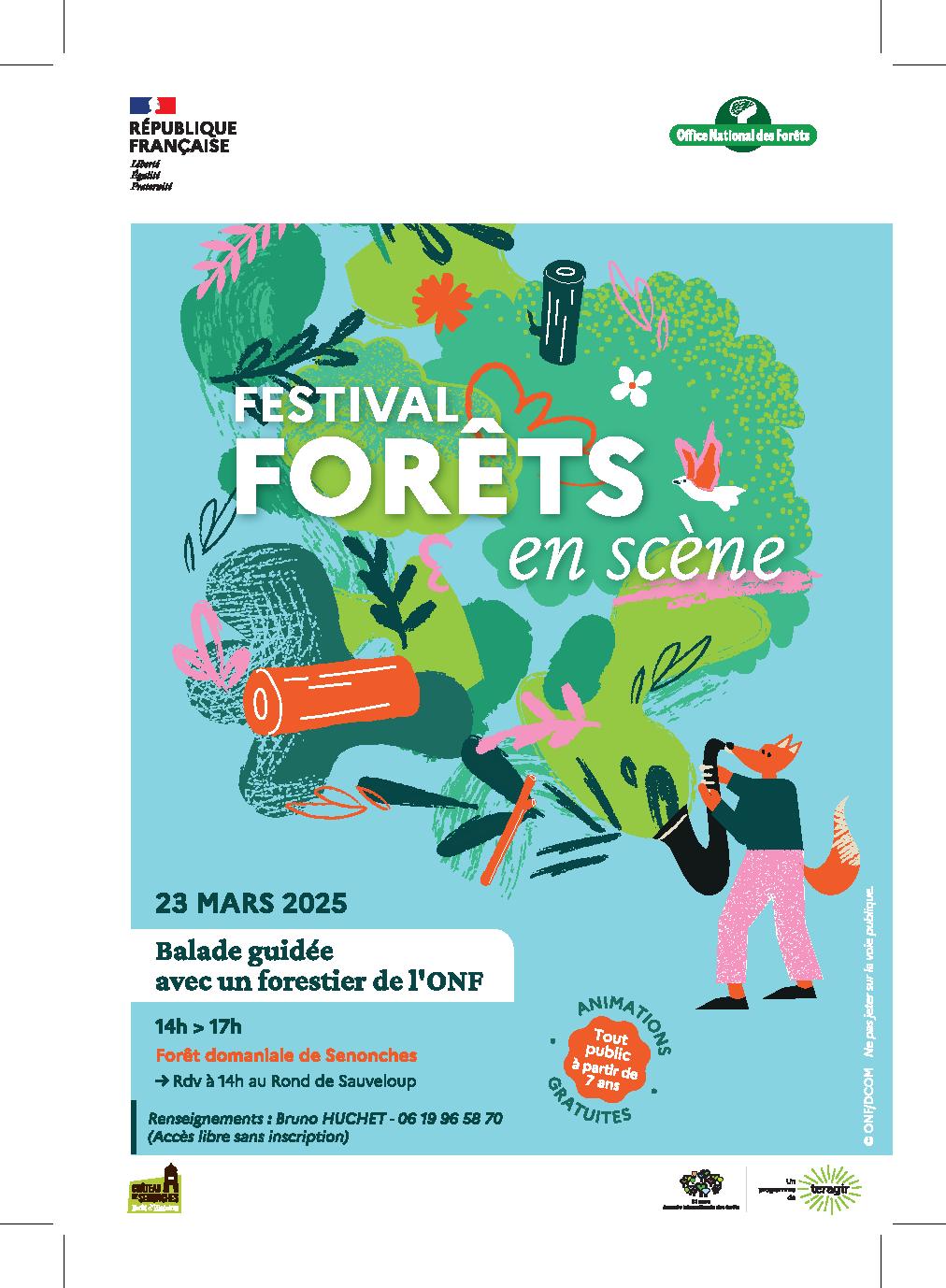 Festival Forêts en scène Balade guidée