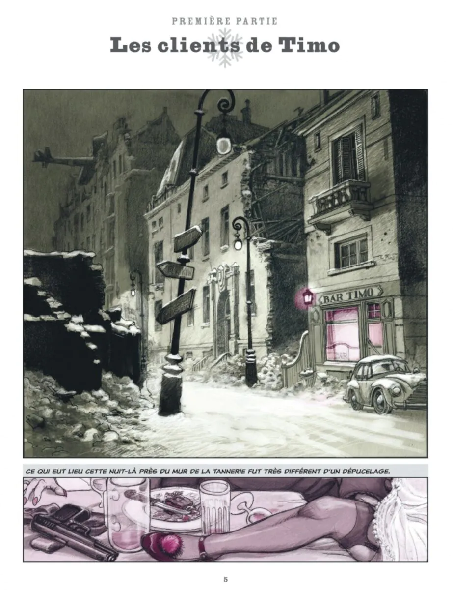 Simenon La neige était sale