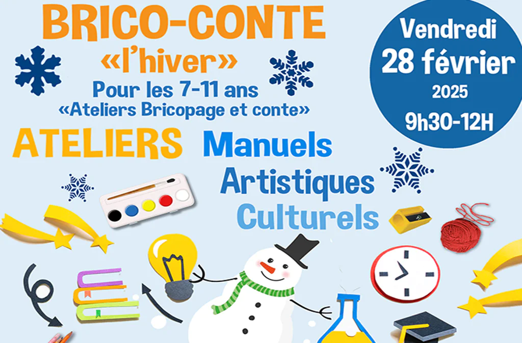 Brico-conte l'hiver (7-11ans)