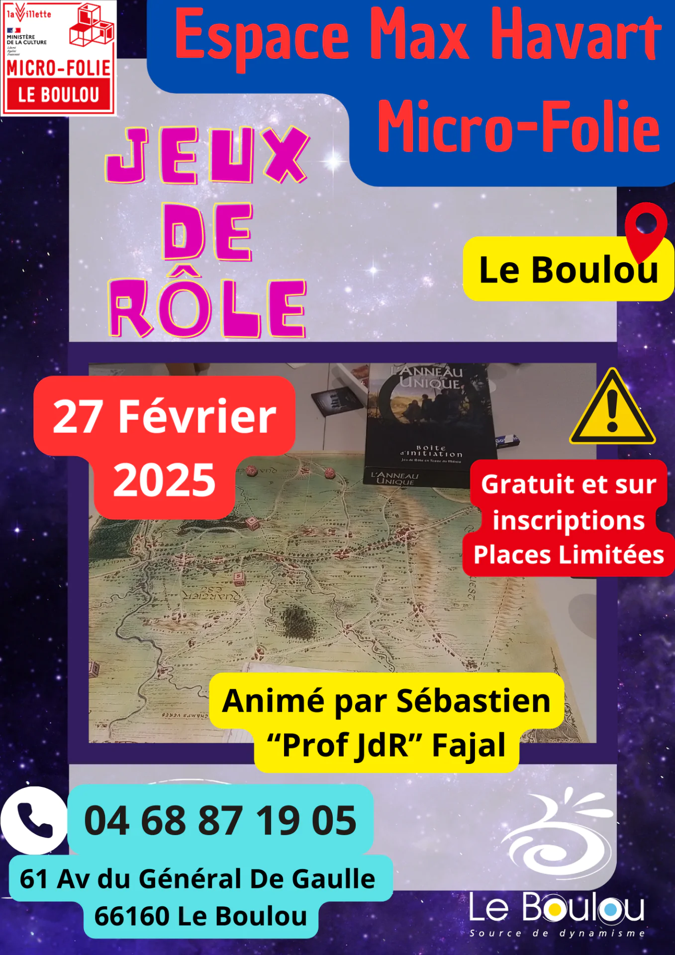 JEUX DE ROLE ET D'AVENTURE