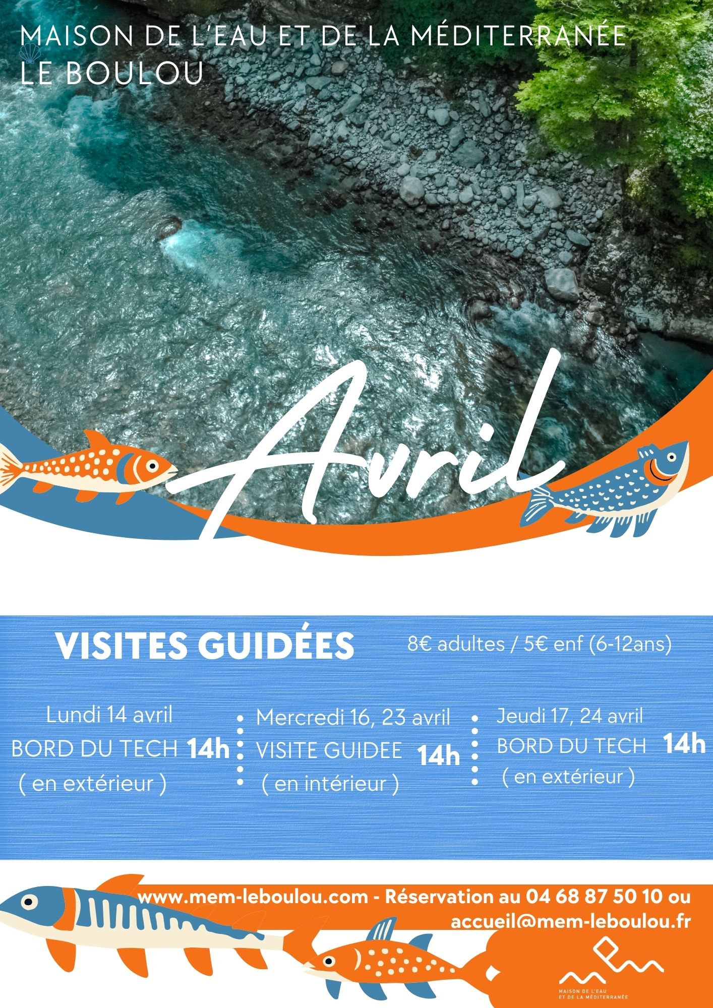 VISITE GUIDÉE D'AVRIL MAISON DE L'EAU