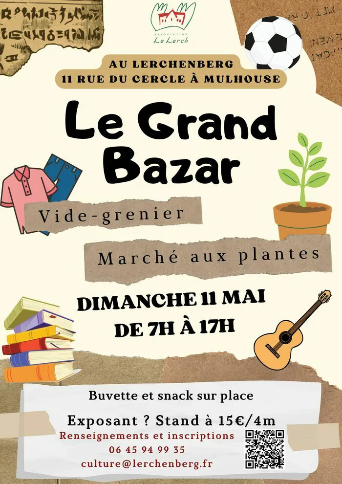 Le Grand Bazar - Vide-grenier Lerchenberg Mulhouse