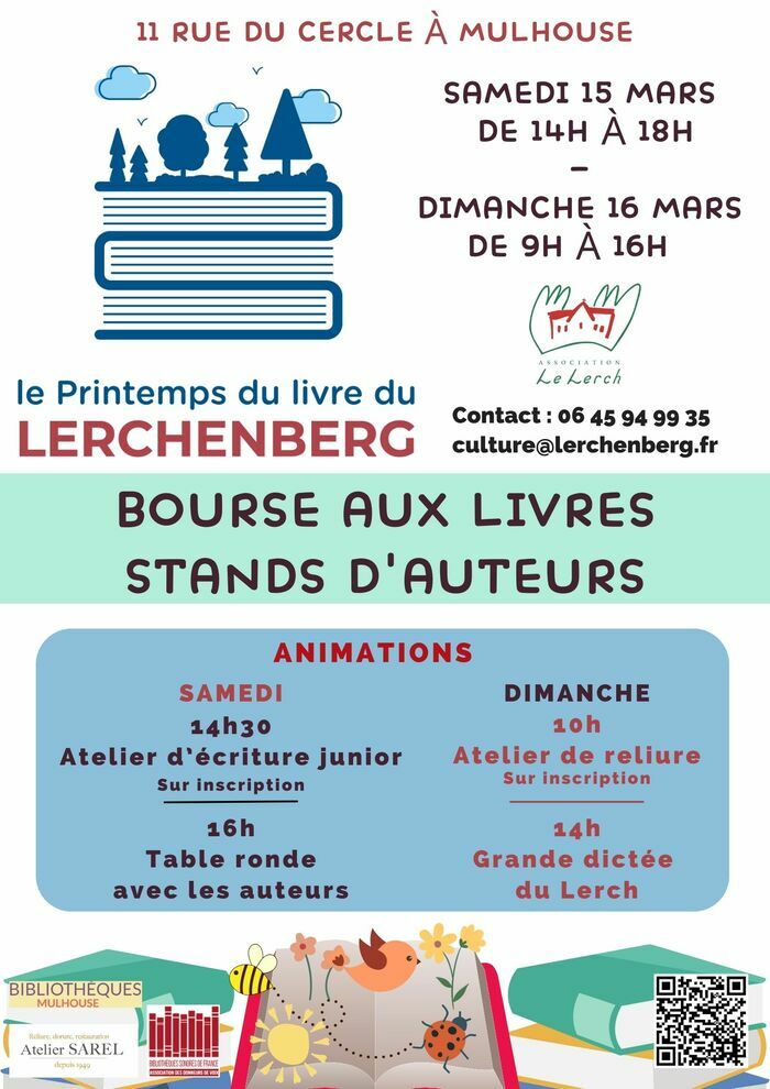 Le Printemps du livre du Lerchenberg Lerchenberg Mulhouse