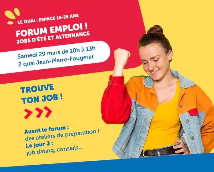 Forum Emploi : jobs d'été et alternance Le Quai 44220