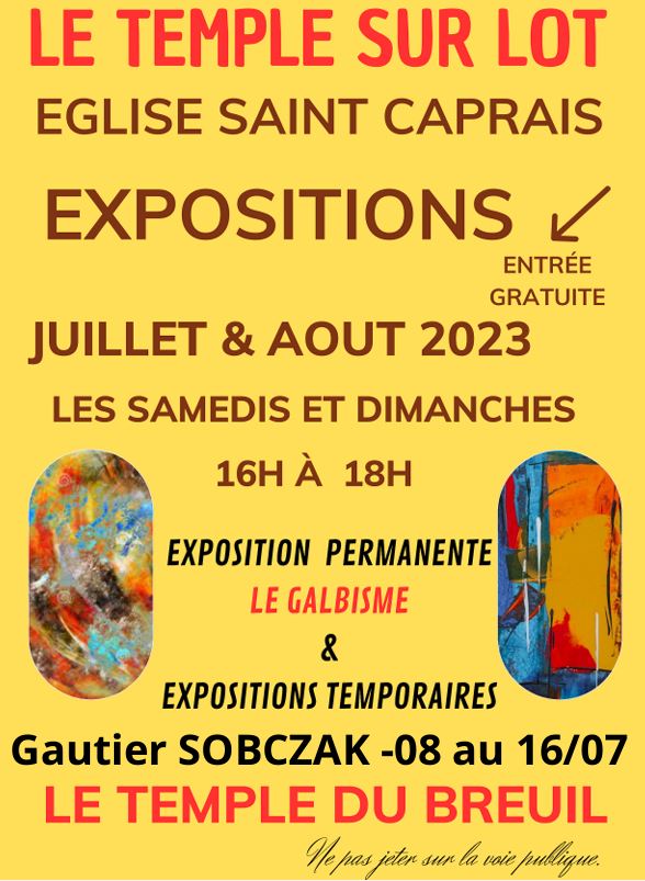 Exposition permanente le galbisme