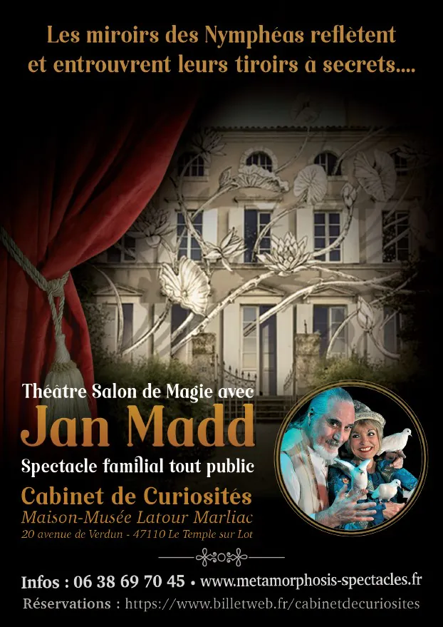 Spectacle de magie avec Jan MADD