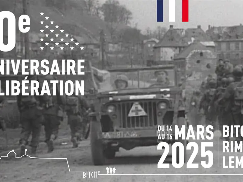 CÉRÉMONIE COMMÉMORATIVE 80ÈME ANNIVERSAIRE DE LA LIBÉRATION DU PAYS DE BITCHE