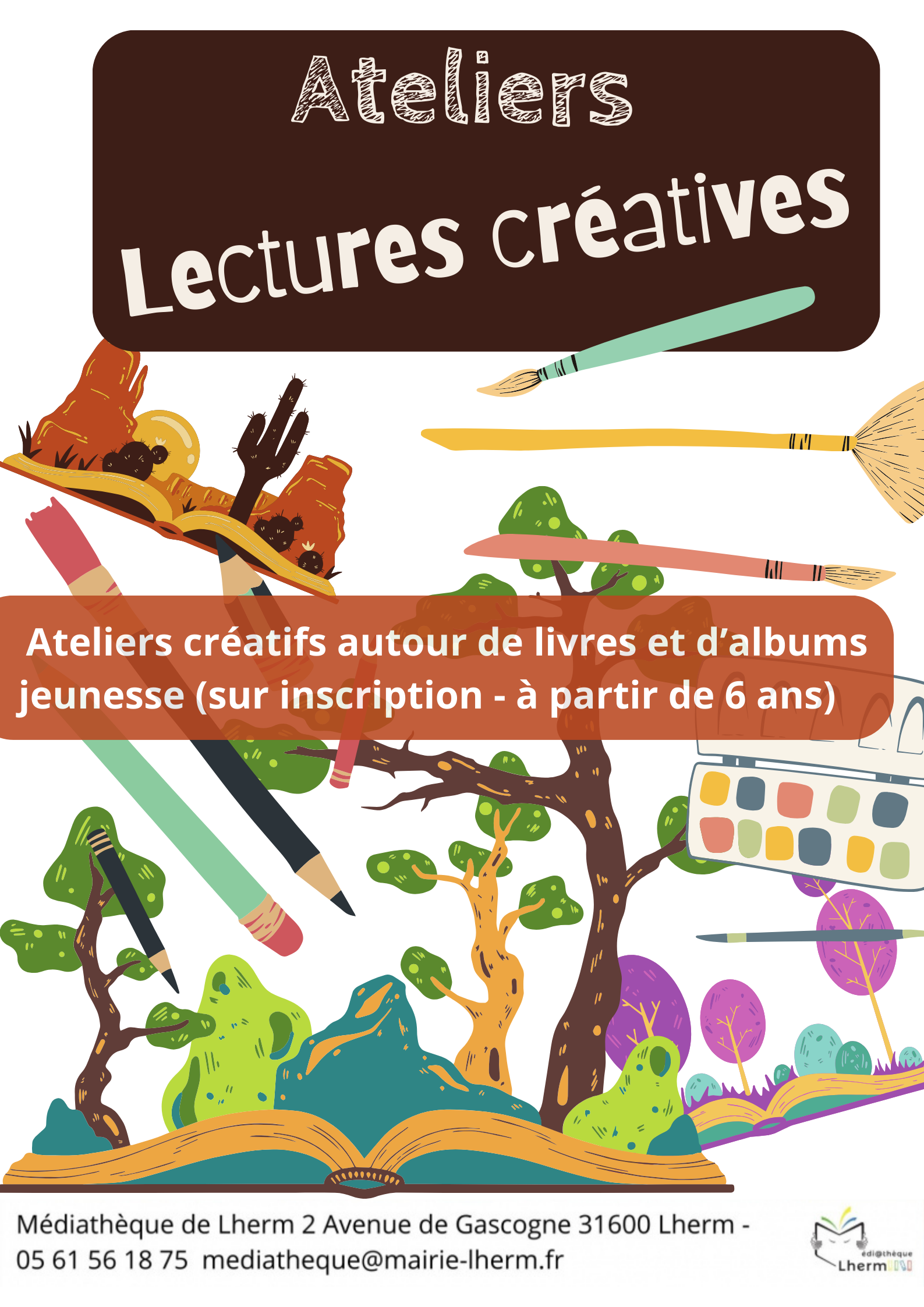 ATELIER LECTURES CRÉATIVES