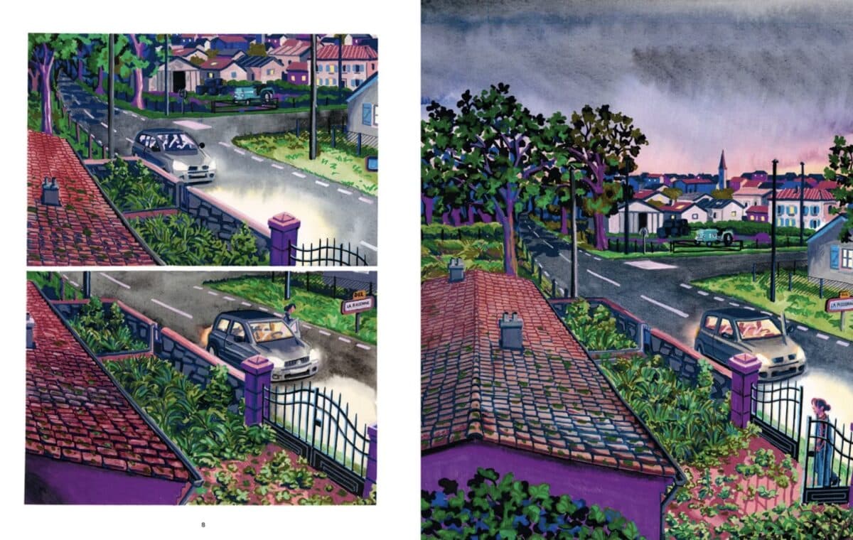 L'homme miroir BD Simon Lamouret