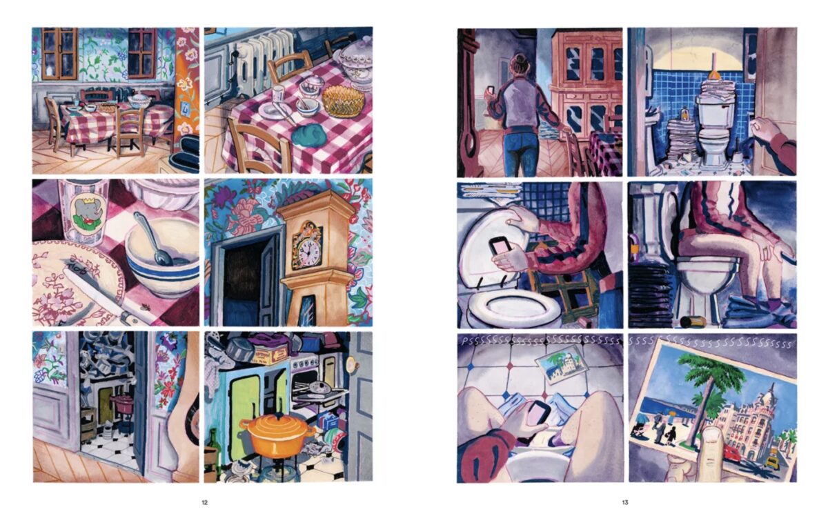 L'homme miroir BD Simon Lamouret