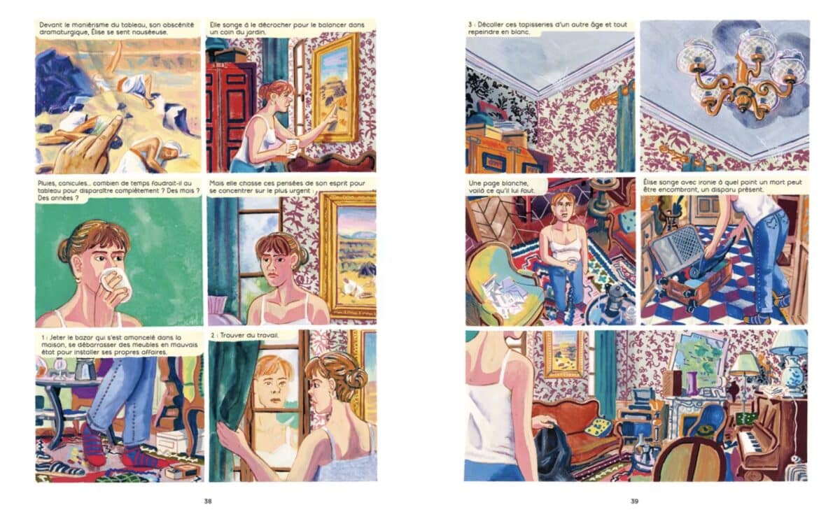 L'homme miroir BD Simon Lamouret