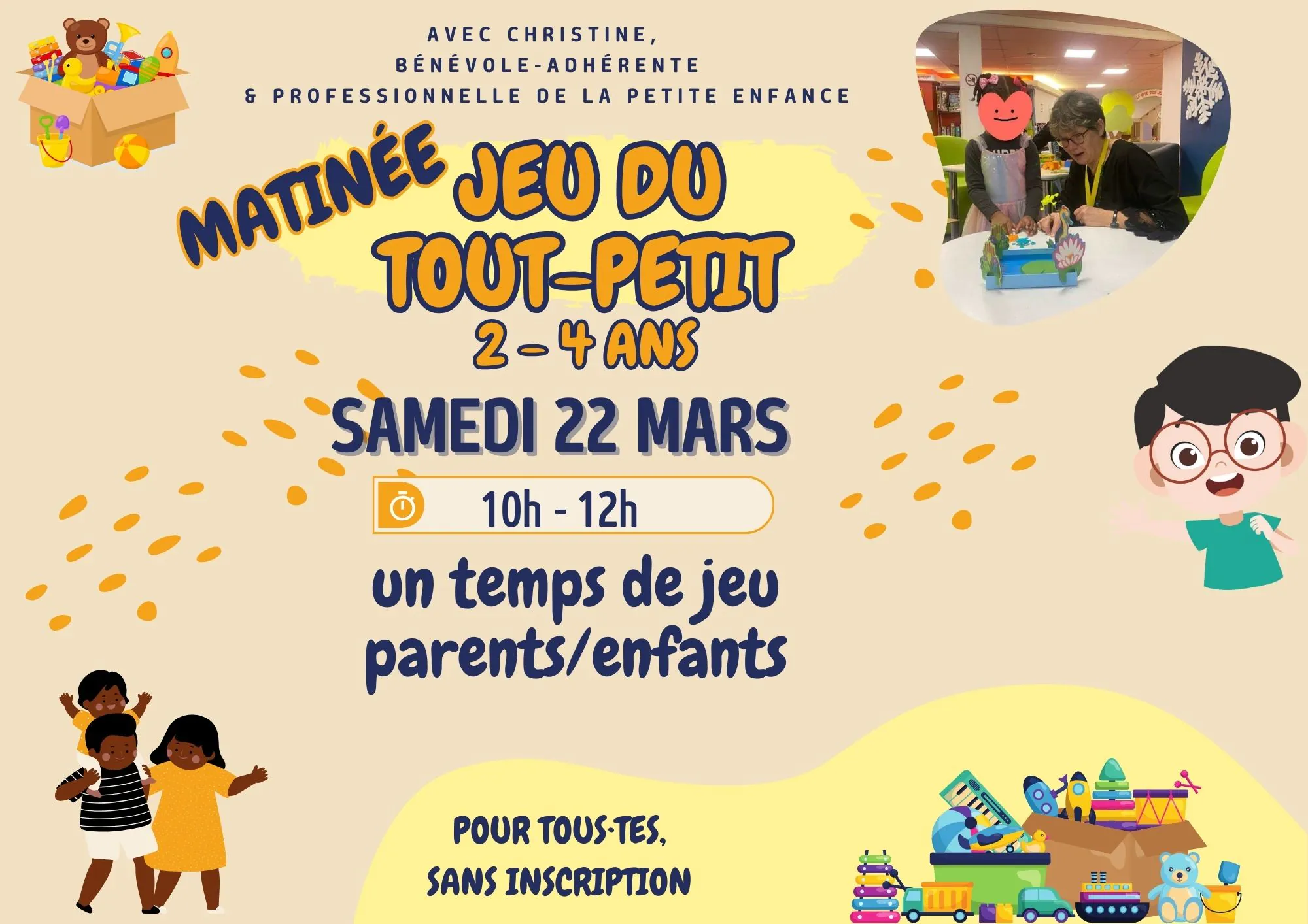 Initiation jeux de société pour les tout-petits de 2 à 5 ans La Cité des jeux Limoges