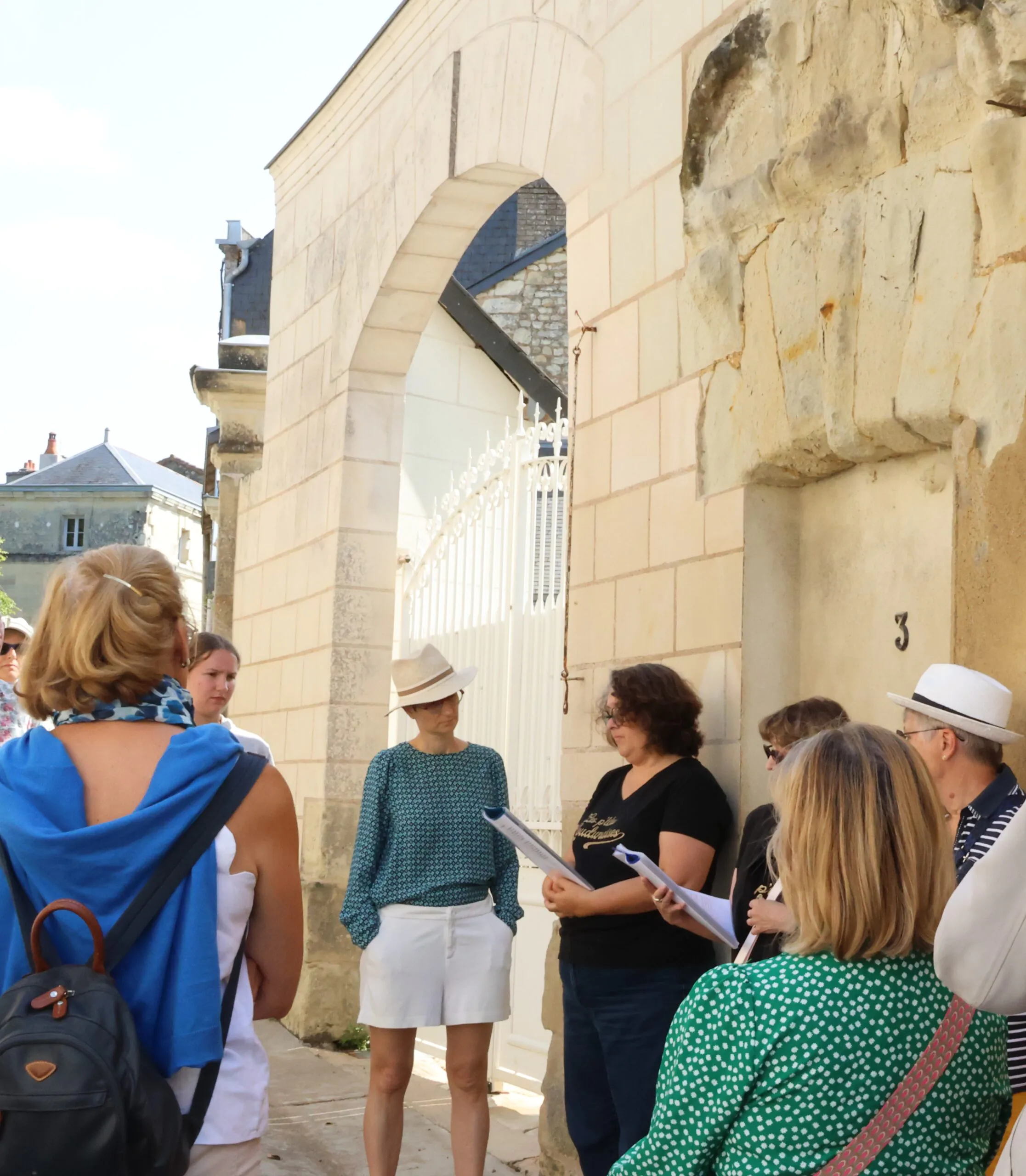 Visite au cimetière de Loudun