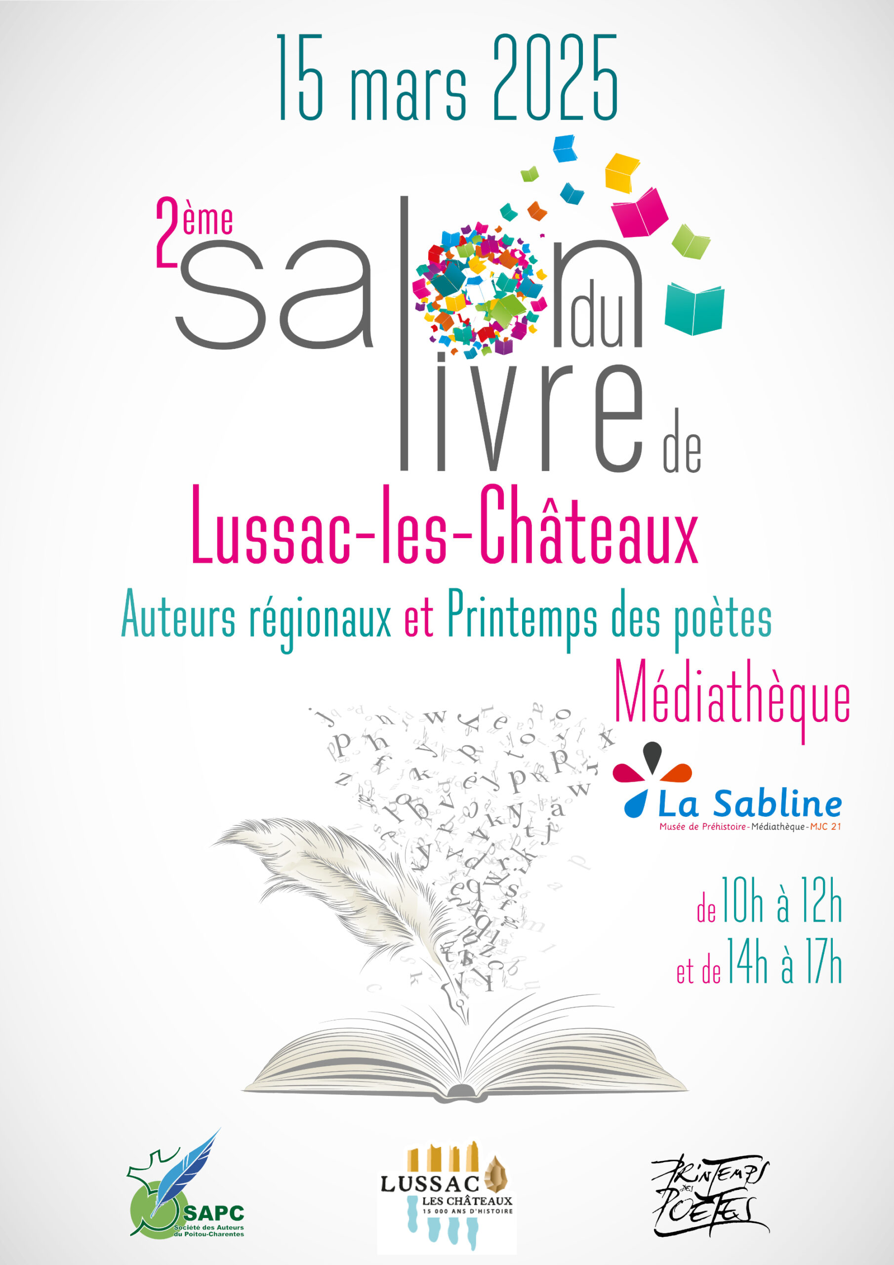 2e Salon du livre de Lussac-les-Châteaux