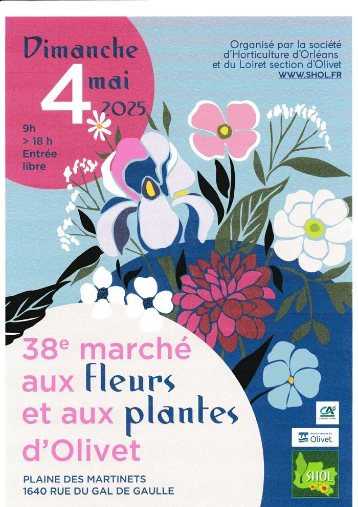 marche aux fleurs 1640 rue rodolphe richard 45160 olivet Olivet