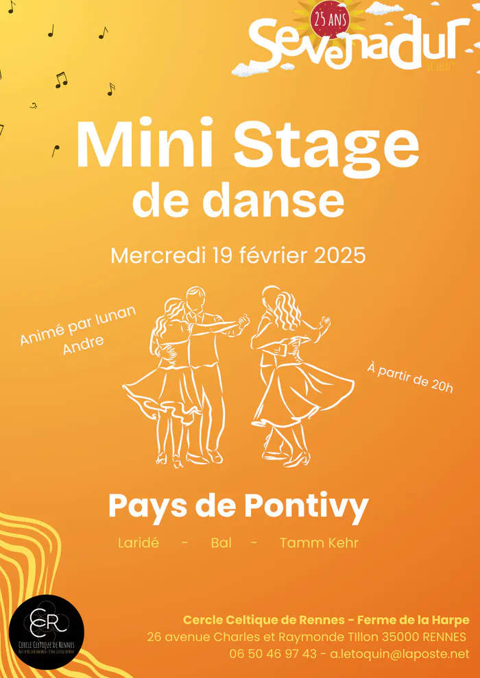 Mini stage de danse Cercle Celtique de Rennes Rennes