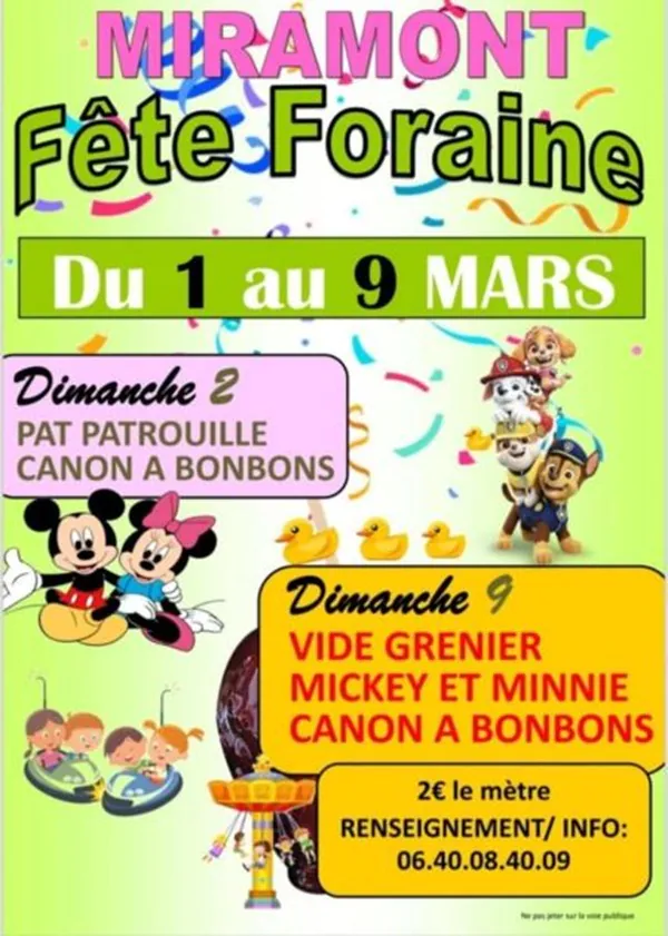 Vide-greniers de la Foire de Mi-Carême