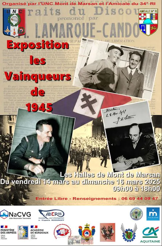 Expositions les vainqueurs de 1945