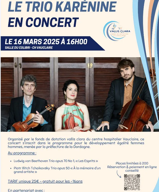 Concert avec le Trio Karénine