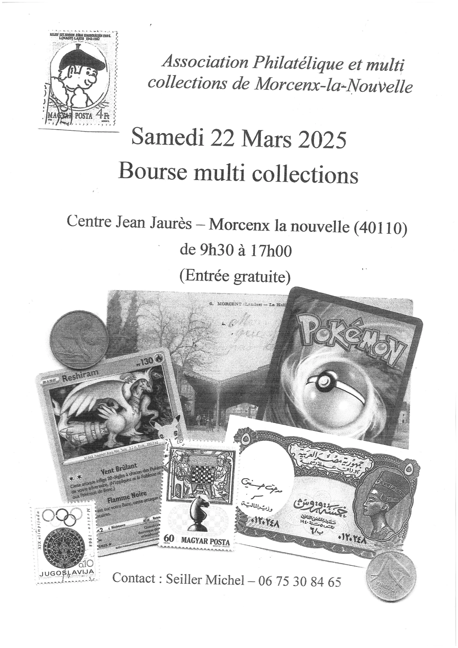 Bourse multi collections Philatélique et multi collections de Morcenx-la-Nouvelle