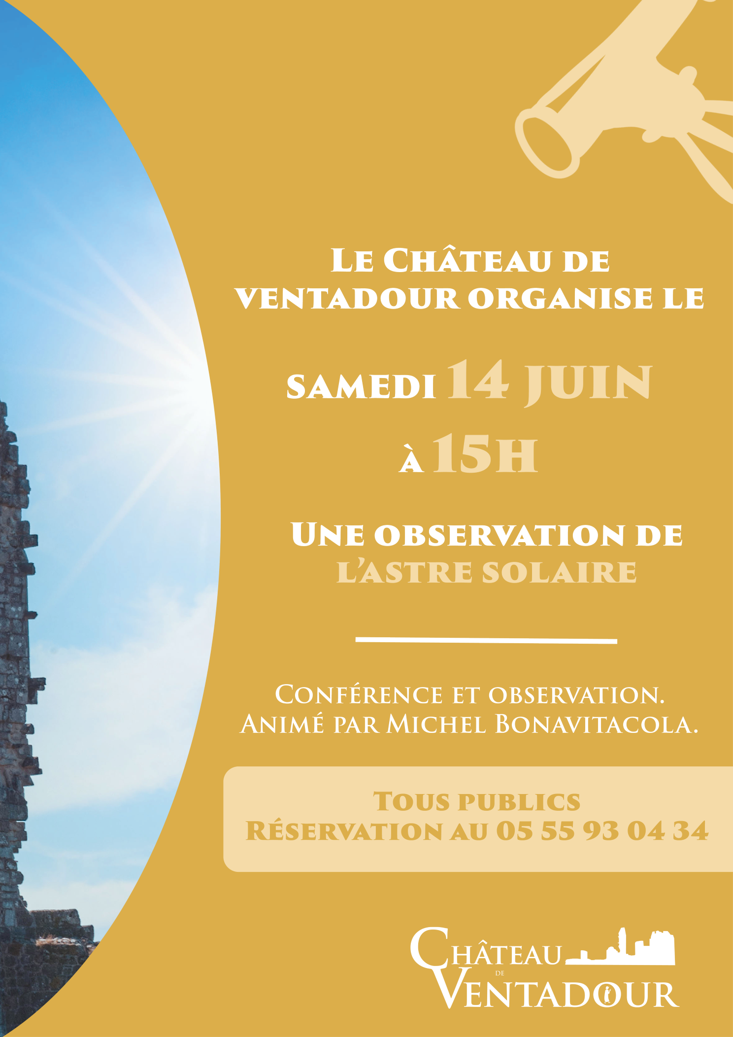 Observation de l'Astre solaire ANNULE