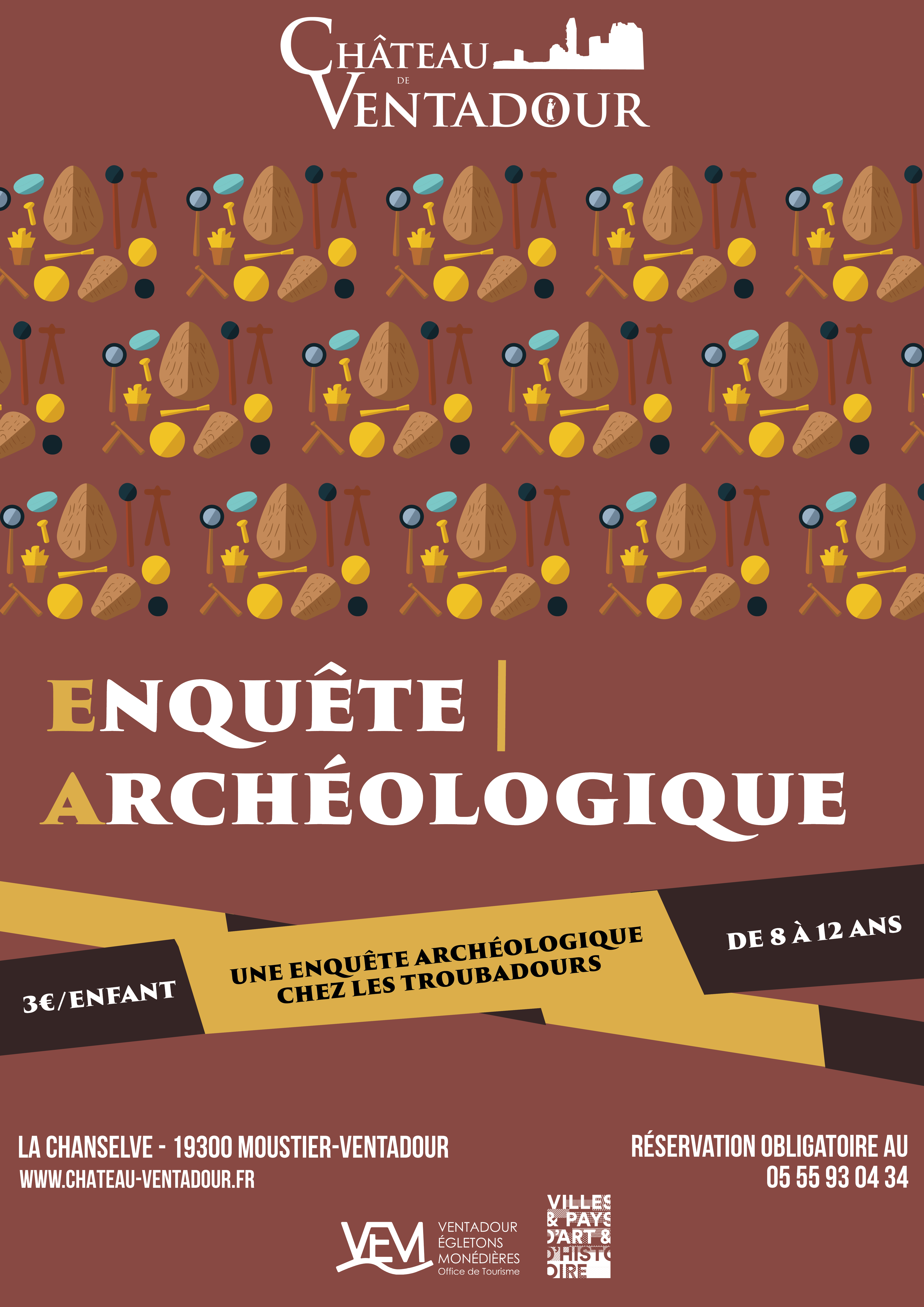 Enquête archéologique au Château de Ventadour