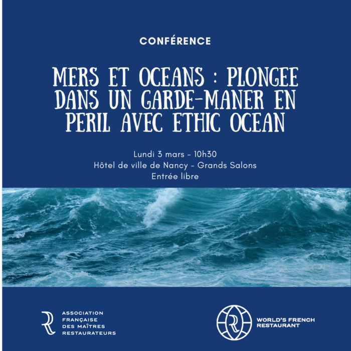 Conférence : Mers et océans : plongée dans un garde-manger en péril avec Ethic Ocean Musée Aquarium de Nancy Nancy