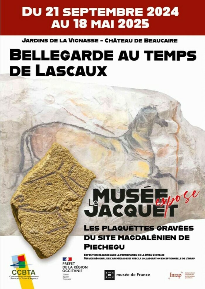 Visite guidée de l’exposition « Bellegarde au temps de Lascaux » Musée Auguste Jacquet Beaucaire