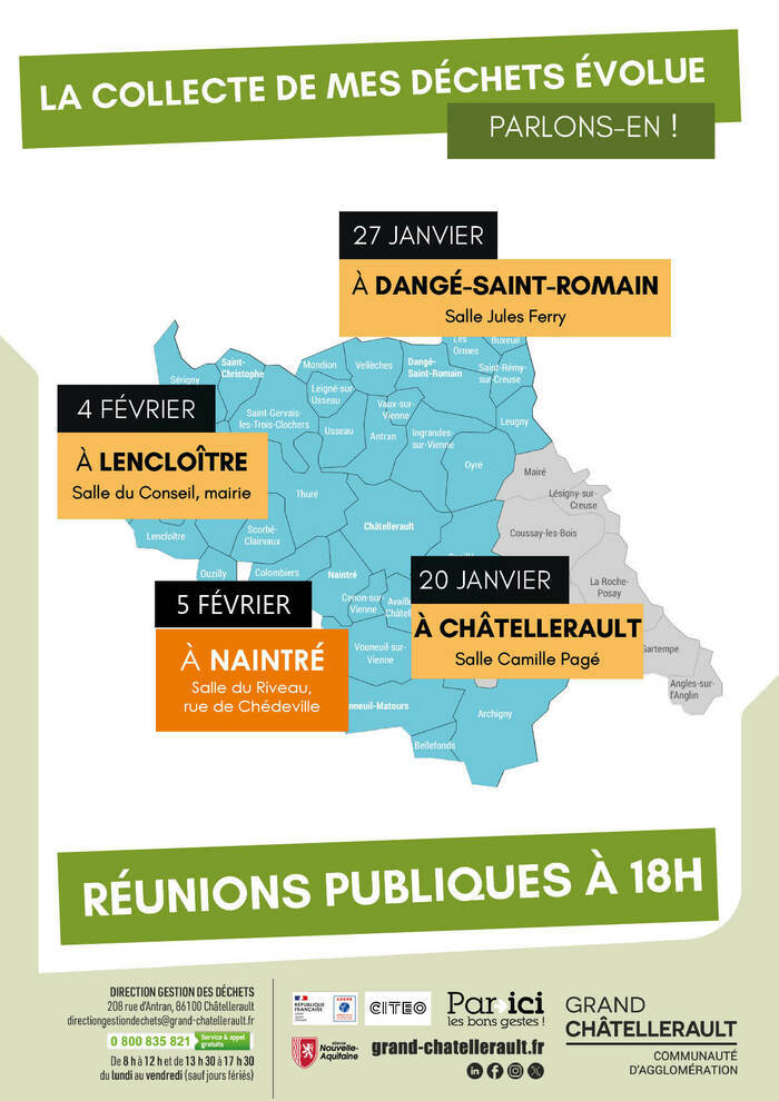 Réunions publiques