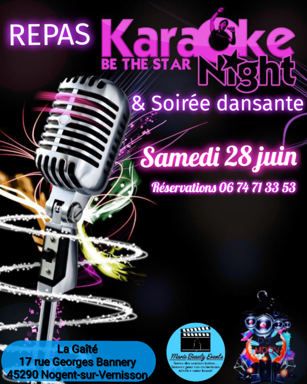 Soirée karaoké dansant