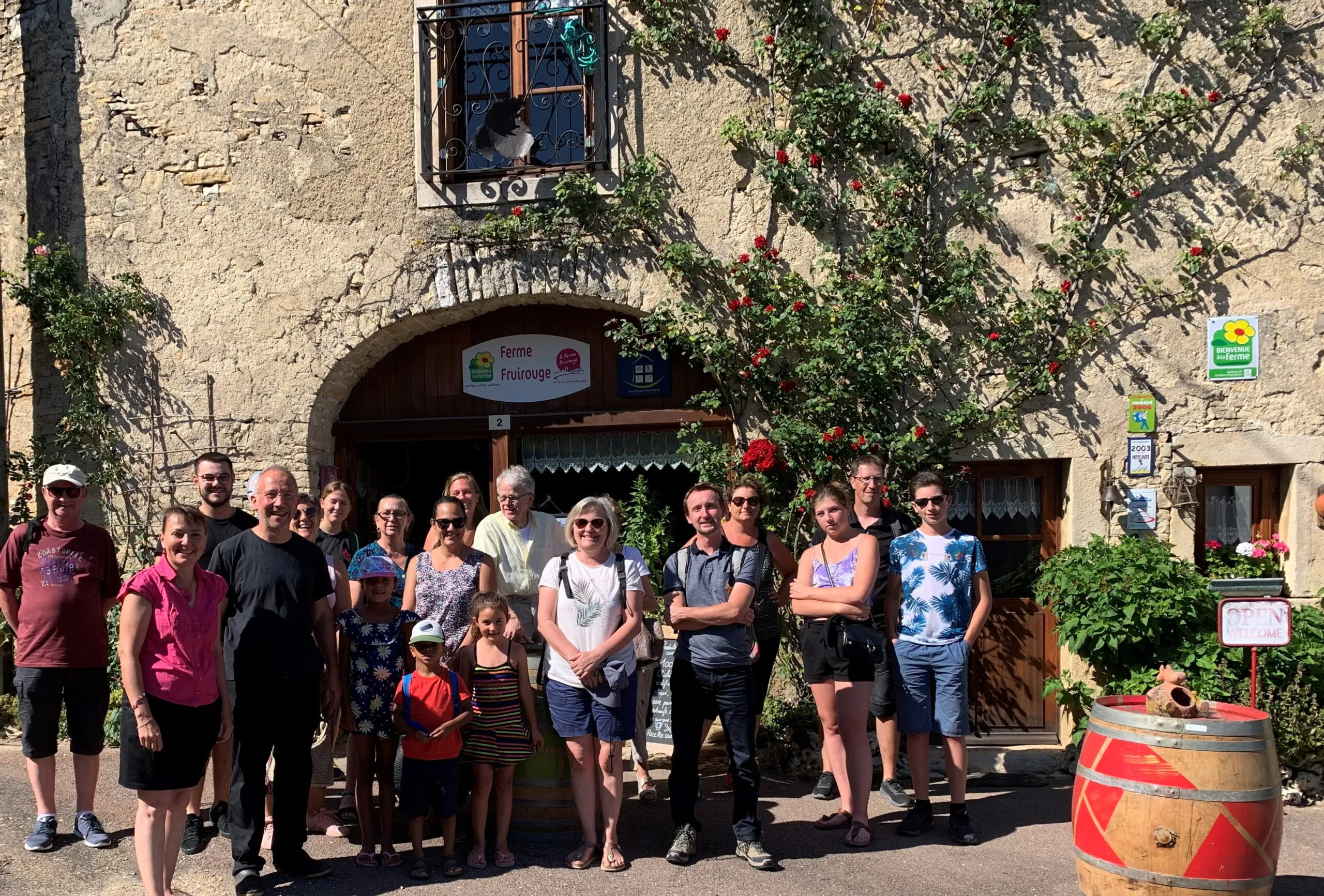 Visites d'été à la ferme Fruirouge©