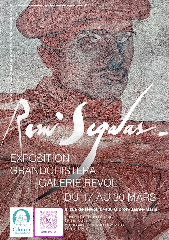 Exposition "Grand Chistera" de Rémi Ségalas