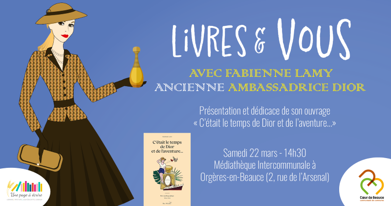 Rencontre littéraire Livres & Vous avec Fabienne Lamy