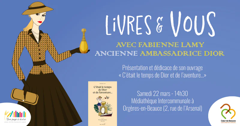 Rencontre littéraire Livres & Vous avec Fabienne Lamy