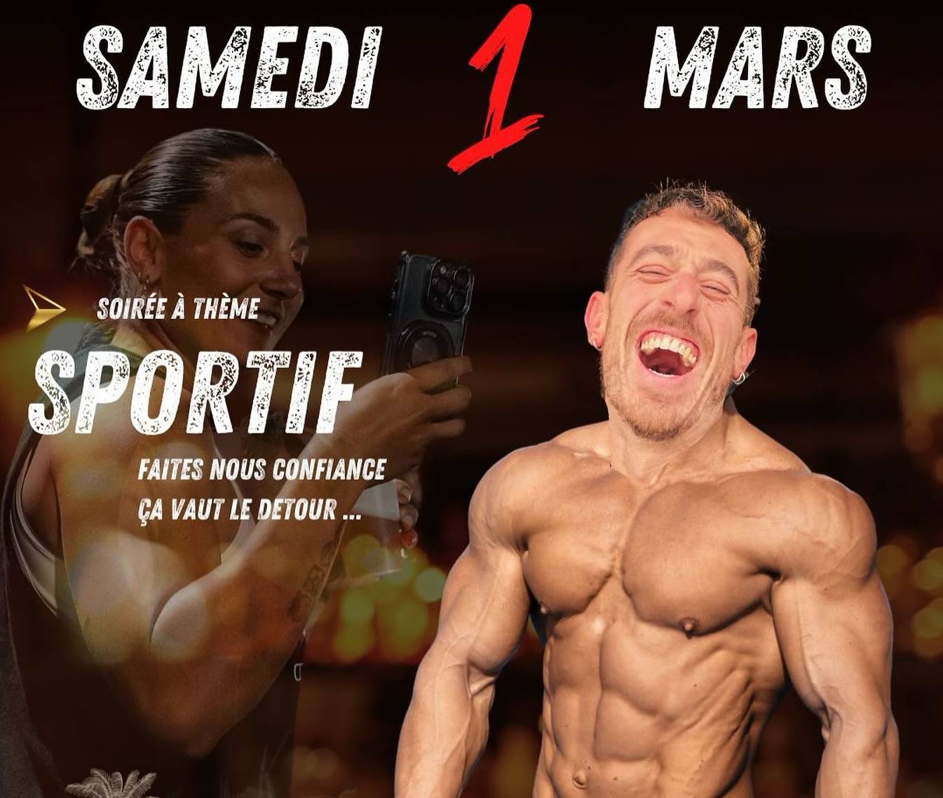 Soirée à thème sportif