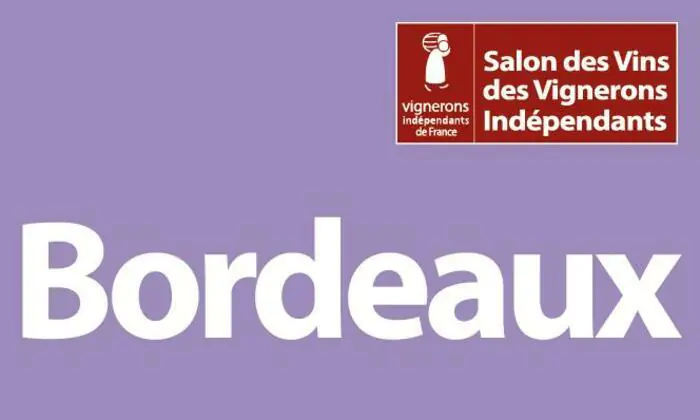 26ème Salon des Vins des Vignerons Indépendants - Bordeaux Parc des expositions de Bordeaux Bordeaux