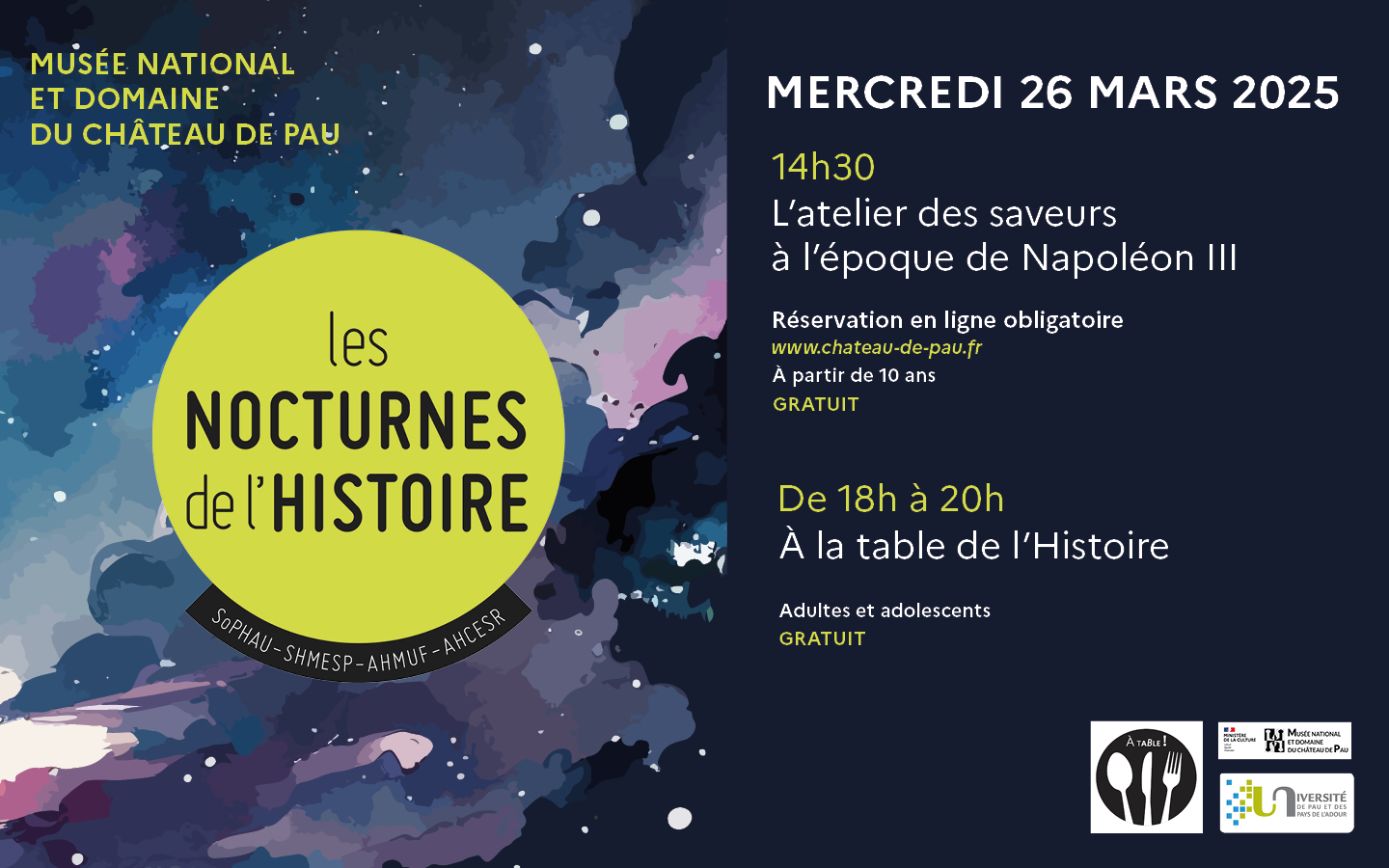 Les Nocturnes de l'Histoire-Atelier des saveurs