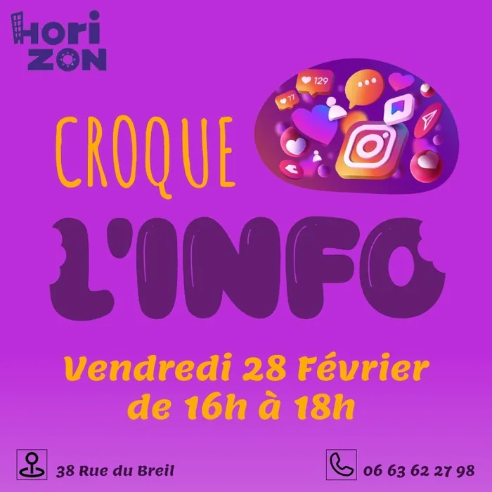 Croque l'info Pépinière Jeunesse Horizon