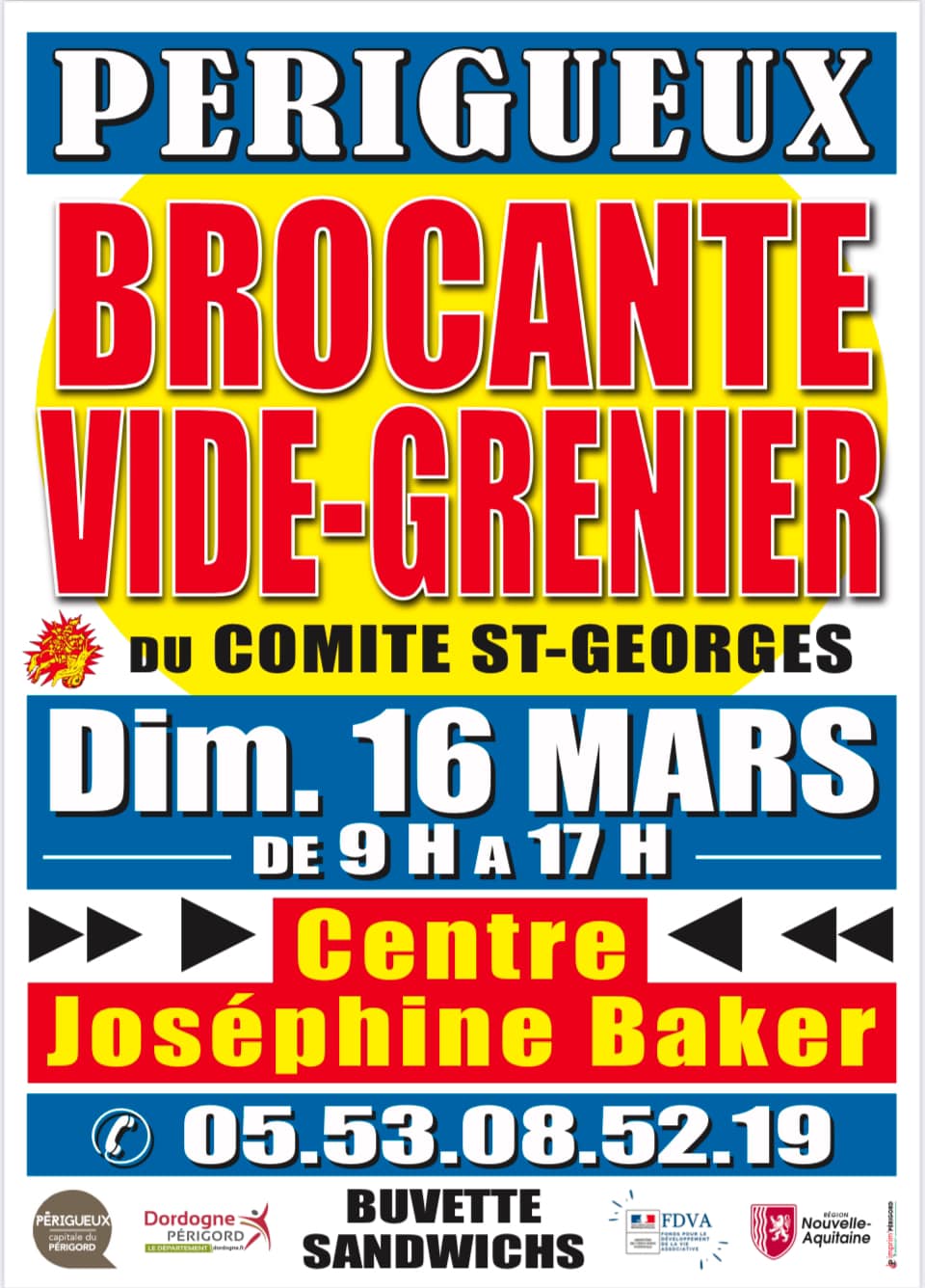 Vide Grenier Quartier Saint Georges