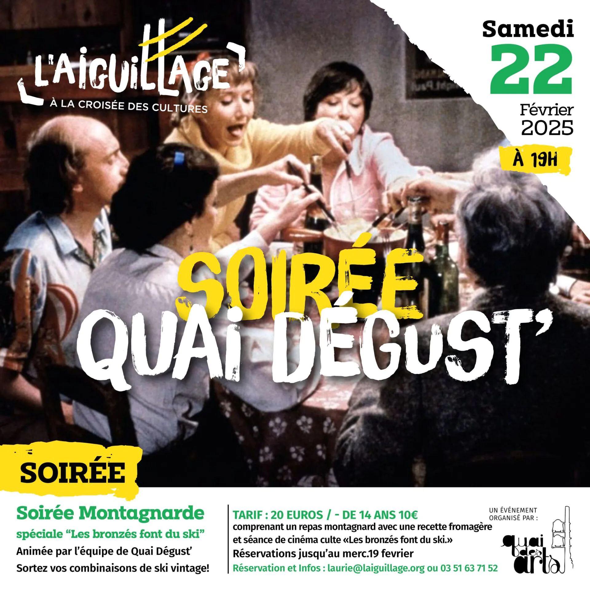 Soirée quai dégust