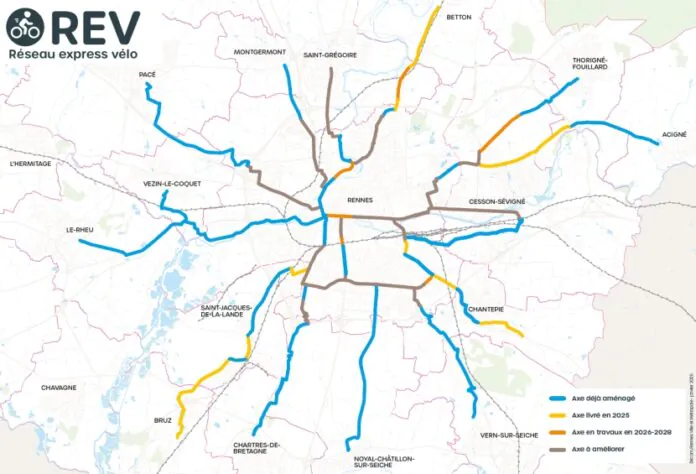 reseau express velo rennes