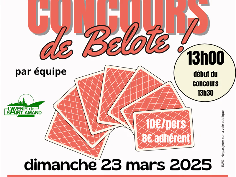 CONCOURS DE BELOTE