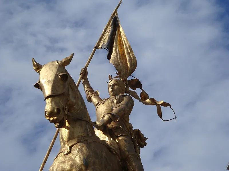 Évocation de la vie de Jeanne d'Arc autour d'un tableau de Krug