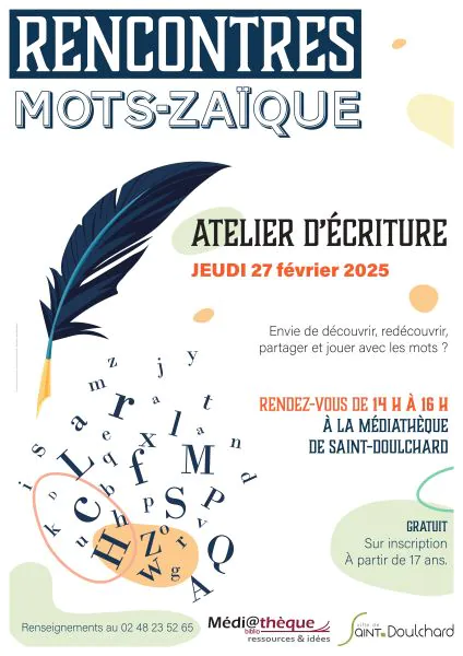 Rencontres Mots-Zaïque