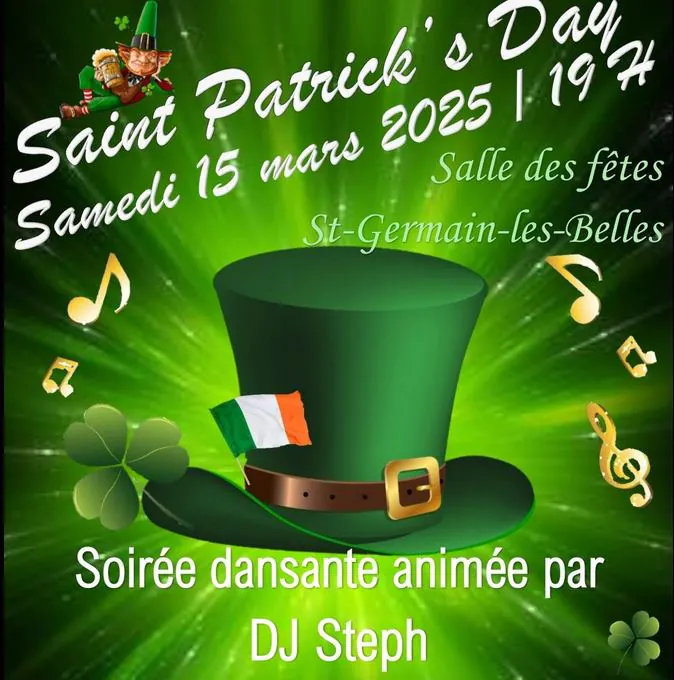 Soirée animée de la St Patrick