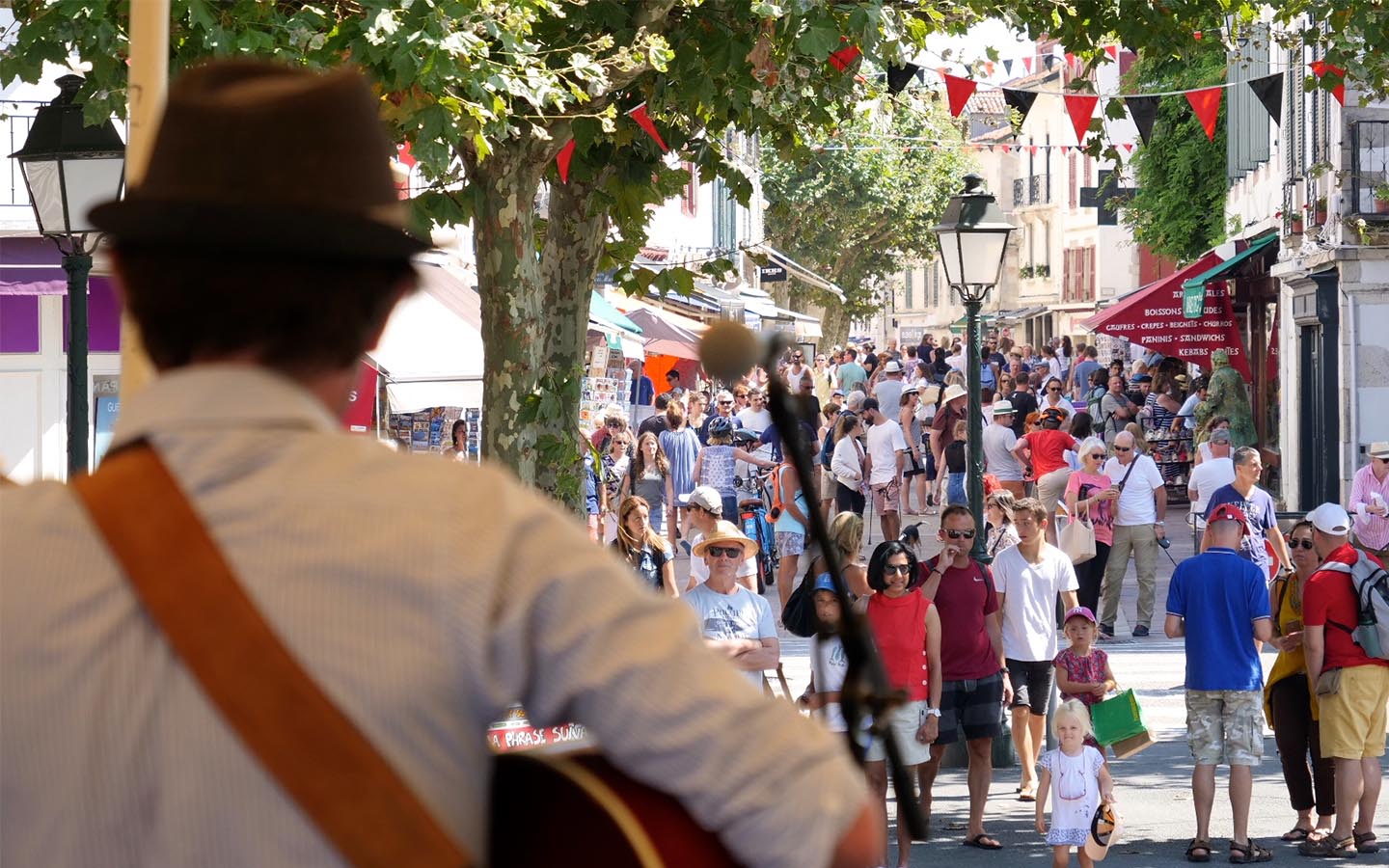 Concert au kiosque avec Patrick