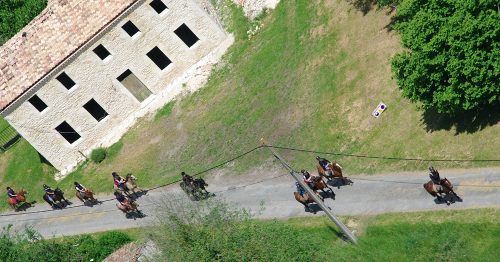 Randonnée équestre Vtt et pédestre