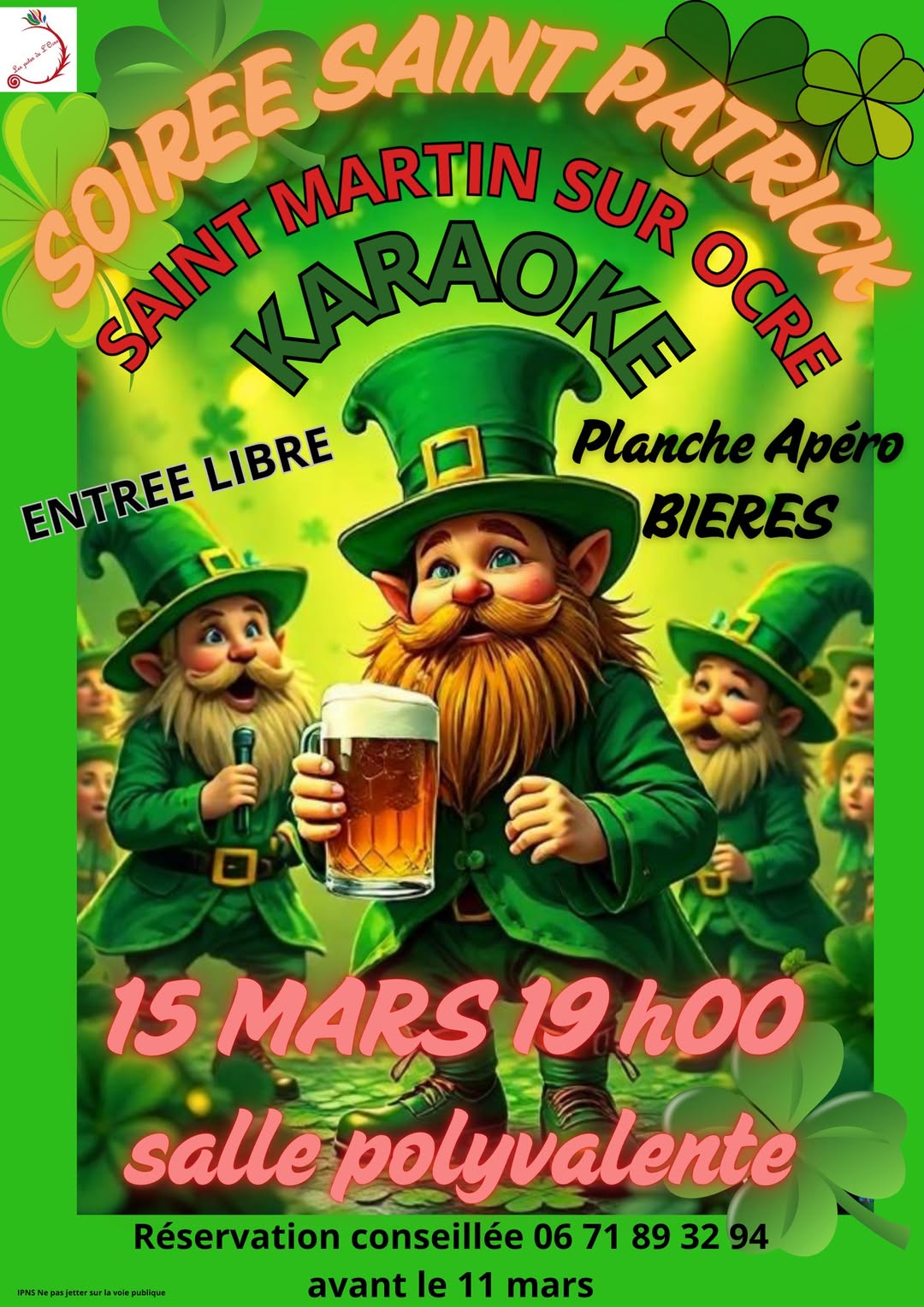 Soirée Saint Patrick