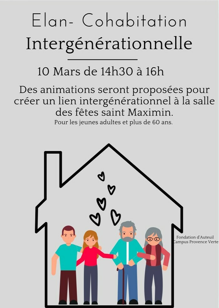 Les liens intergénérationnels Saint Maximin La sainte baume 83470